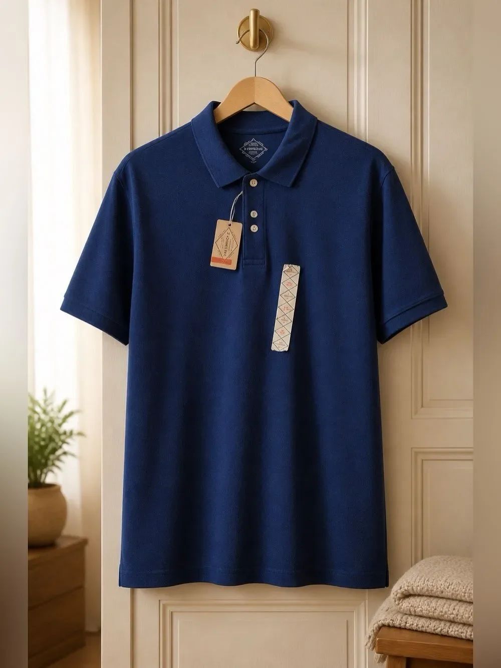BLUE POLO SHIRT SIZE XXL